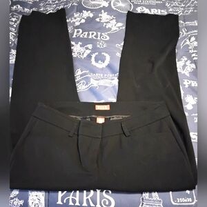 Elle Women's Classic Black Straight Leg Pants